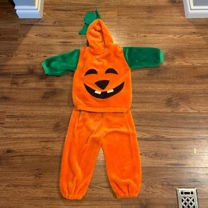 Kids pumpkin costume